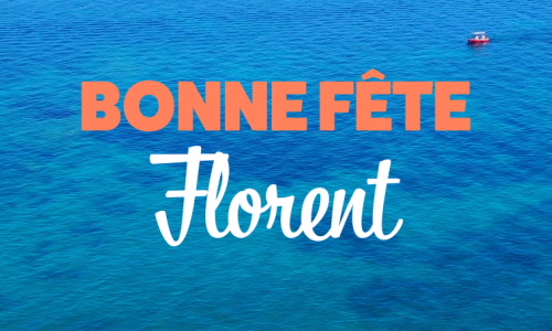 Aperçu de la carte : Surprise pour Florent, 4 Juillet !