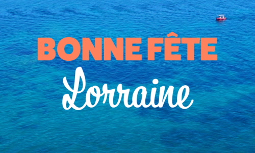 Aperçu de la carte : C'est la Journée de Lorraine !