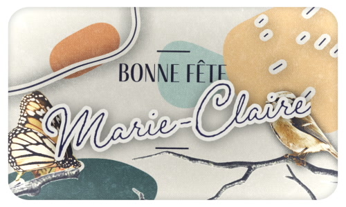 Aperçu de la carte : Célébration spéciale pour Marie-Claire !