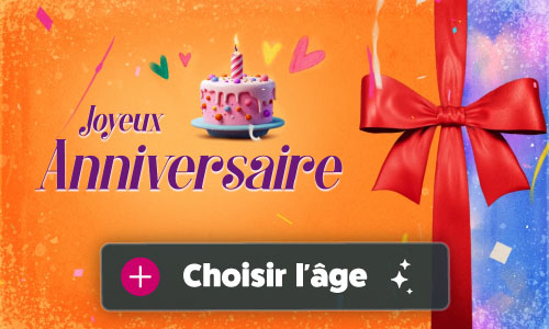 Première carte anniversaire pour un enfant