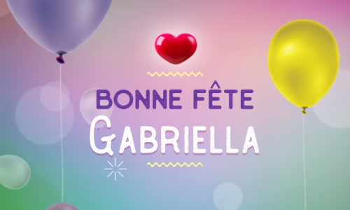 Aperçu de la carte : Surprise pour Gabriella, 29 septembre !