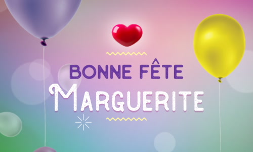 Aperçu de la carte : Célébration spéciale pour Marguerite !