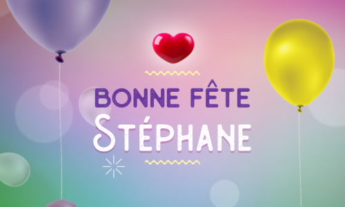 Aperçu de la carte : C'est la Journée de Stéphane !