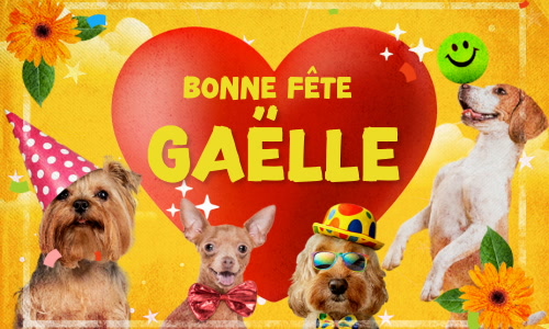 Aperçu de la carte : Gaëlle à l'honneur ce 17 décembre !