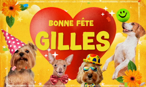 Aperçu de la carte : Surprise pour Gilles, 1 septembre !