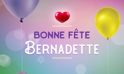 Aperçu de la carte : 18 février - Bernadette