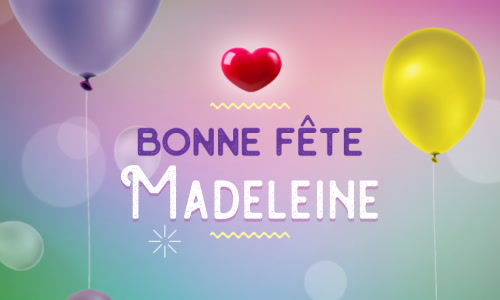 Aperçu de la carte : Surprise pour Madeleine, 22 juillet !