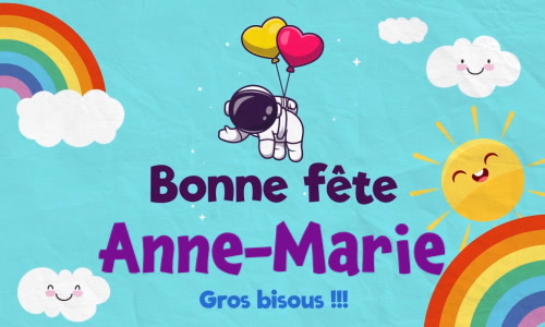 Aperçu de la carte : Joyeux 26 juillet à Anne-Marie !