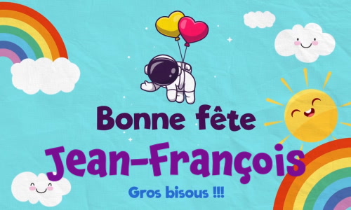 Aperçu de la carte : Célébration spéciale pour Jean-François !