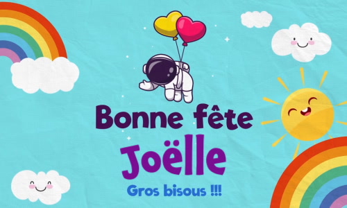 Aperçu de la carte : Surprise pour Joëlle, 13 juillet !