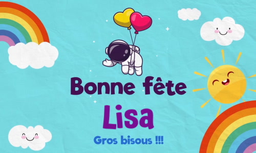 Aperçu de la carte : Surprise pour Lisa, 17 novembre !