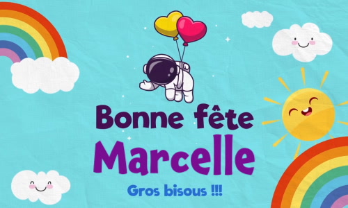 Aperçu de la carte : Marcelle, bonne fête le 31 janvier !