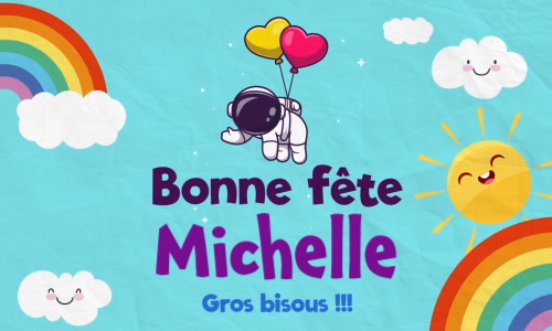 Aperçu de la carte : Joyeux 29 septembre à Michelle !