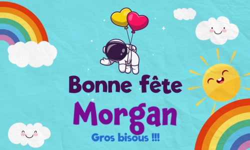 Aperçu de la carte : Joyeux 8 octobre à Morgan !