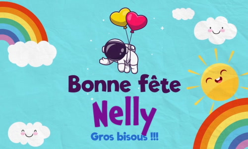 Aperçu de la carte : Joyeuse fête Nelly, le 18 août !