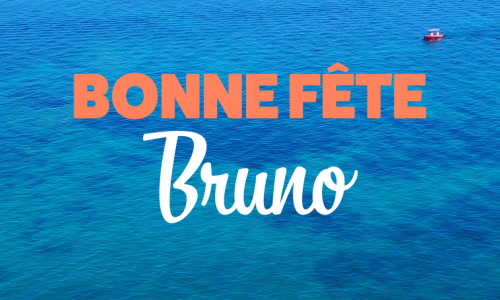 Aperçu de la carte : Bruno à l'honneur ce 6 octobre !