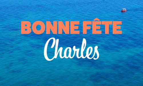 Aperçu de la carte : Joyeuse fête Charles, le 4 novembre !