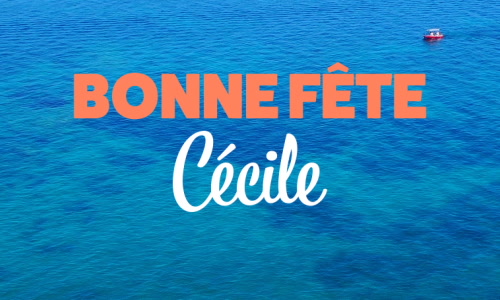 Aperçu de la carte : Surprise pour Cécile, 22 novembre !