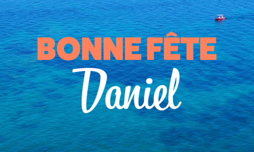 Aperçu de la carte : Daniel à l'honneur ce 11 décembre !