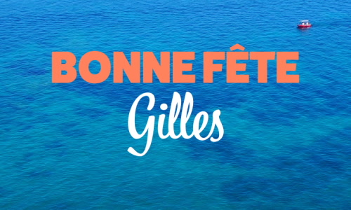 Aperçu de la carte : Joyeux 1 septembre à Gilles !