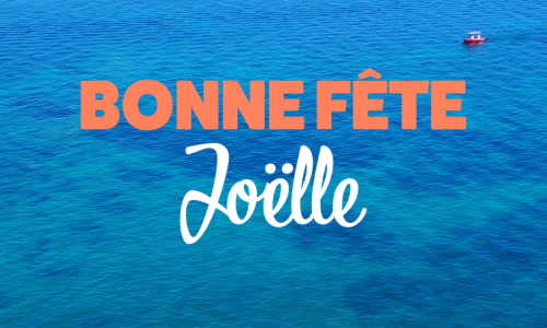 Aperçu de la carte : Joëlle à l'honneur ce 13 juillet !