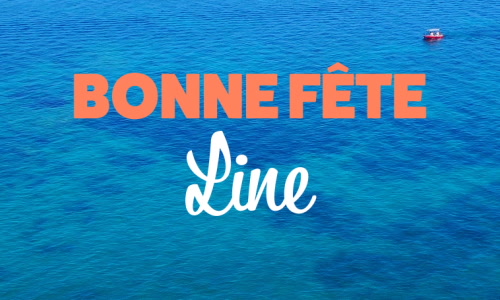 Aperçu de la carte : Line, bonne fête le 20 octobre !