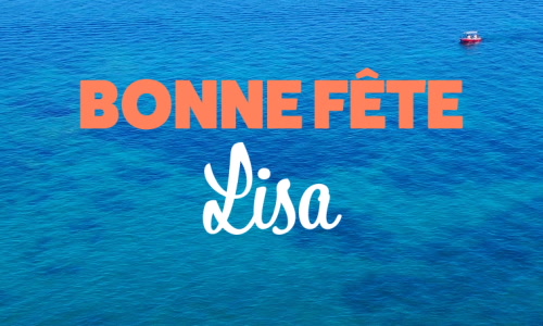 Aperçu de la carte : Joyeuse fête Lisa, le 17 novembre !