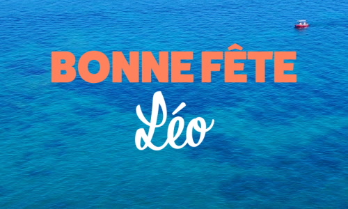 Aperçu de la carte : Surprise pour Léo, 10 novembre !