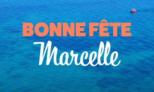 Aperçu de la carte : Joyeuse fête Marcelle, le 31 janvier !