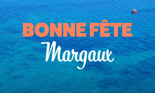 Aperçu de la carte : Joyeuse fête Margaux, le 16 novembre !