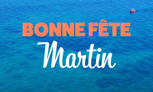 Aperçu de la carte : Joyeux 11 novembre à Martin !