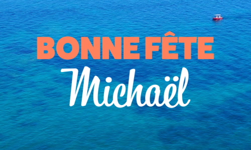 Aperçu de la carte : Michaël, bonne fête le 29 septembre !