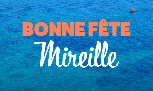 Aperçu de la carte : Surprise pour Mireille, 15 août !