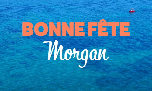 Aperçu de la carte : Joyeux 8 octobre à Morgan !