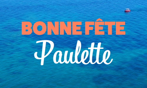 Aperçu de la carte : Surprise pour Paulette, 26 janvier !