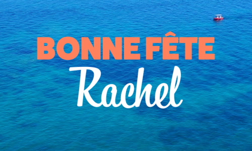 Aperçu de la carte : Joyeux 15 janvier à Rachel !