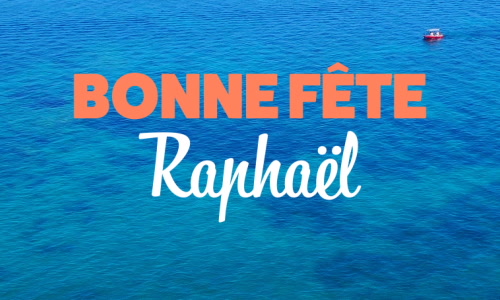 Aperçu de la carte : Surprise pour Raphaël, 29 septembre !