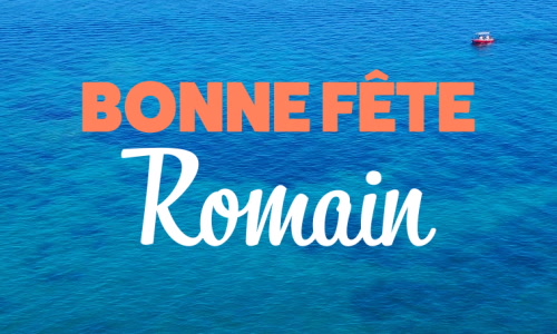 Aperçu de la carte : Joyeuse fête Romain, le 28 février !