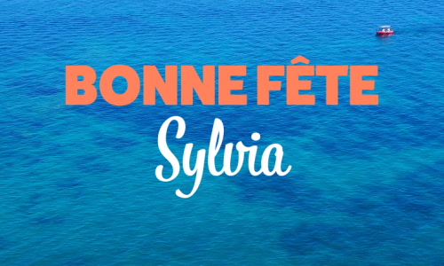 Aperçu de la carte : Sylvia à l'honneur ce 5 novembre !