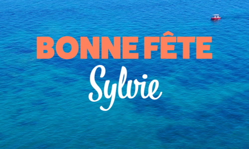 Aperçu de la carte : C'est la Journée de Sylvie !