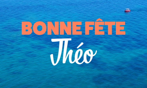 Aperçu de la carte : Joyeuse fête Théo, le 9 novembre !