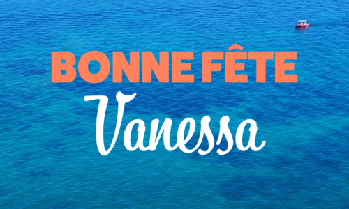 Aperçu de la carte : C'est la Journée de Vanessa !