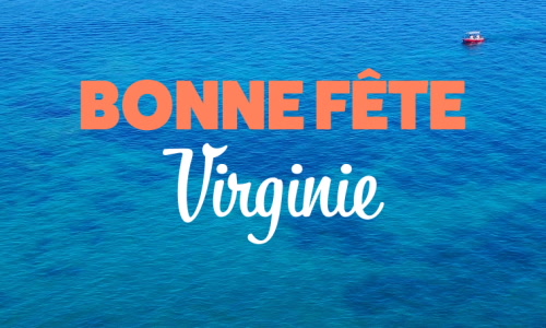 Aperçu de la carte : Fêtez Virginie ce 7 janvier