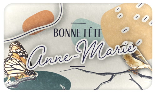 Aperçu de la carte : Célébration spéciale pour Anne-Marie !