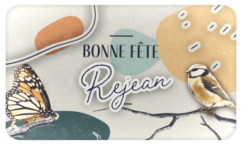 Aperçu de la carte : Fêtez Rejean ce 19 octobre