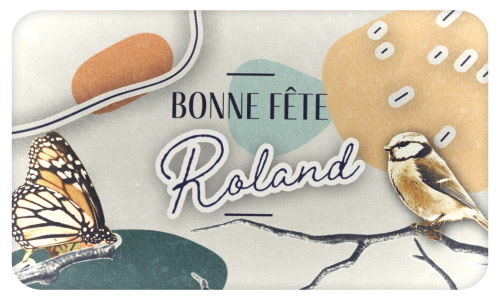 Aperçu de la carte : Roland à l'honneur ce 15 septembre !