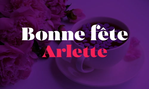 Aperçu de la carte : Joyeux 17 juillet à Arlette !