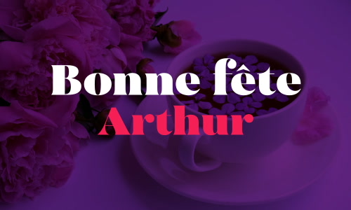 Aperçu de la carte : Joyeux 15 novembre à Arthur !