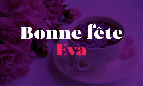 Aperçu de la carte : C'est la Journée de Eva !