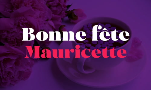 Aperçu de la carte : Mauricette à l'honneur ce 22 septembre !